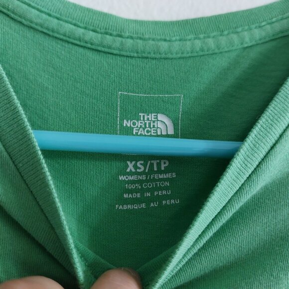 North Face Green T Shirt Comfort T's Summer Cool Airy Comfort Fits - Picture 5 of 8
